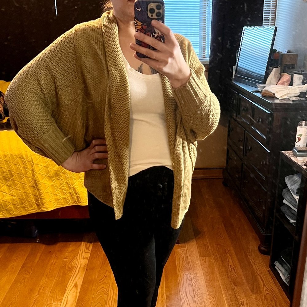 Ninexis Open Front Cardigan